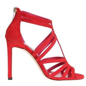 Red Strap Jimmy Choo Heels